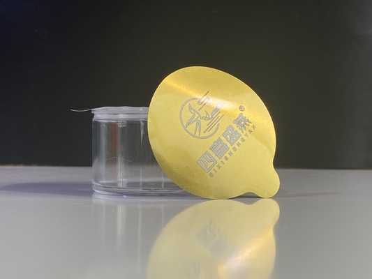 Capa de papel de aluminio sello térmico tapa compuesta para PS copa botella de frasco