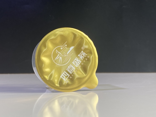 Capa de papel de aluminio sello térmico tapa compuesta para PS copa botella de frasco