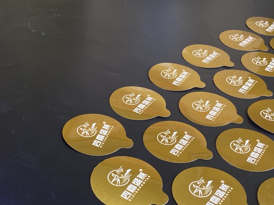 Capa de papel de aluminio sello térmico tapa compuesta para PS copa botella de frasco