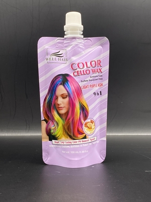 Bolso de boca lateral personalizado para jabón de mano Shampoo lavado de platos líquido detergente embalaje líquido bolso de bolsillo