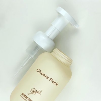 Botella de mousse PET de 500 ml para productos cosméticos de mousse Loción Shampoo de grito