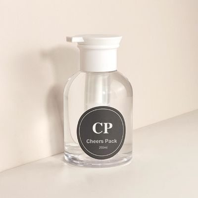 250 ml Shampoo Crema de baño Gel de ducha Loción para el cuerpo Contenedor de embalaje cosmético Frascos cosméticos