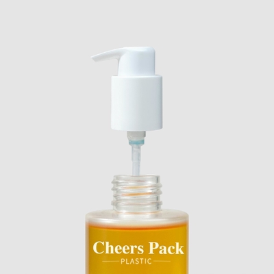 Embalaje de aceite esencial para el cuerpo Botella de 150 ml 210 ml de champú de plástico claro personalizado Loción para el cabello Botella de bomba de aceite