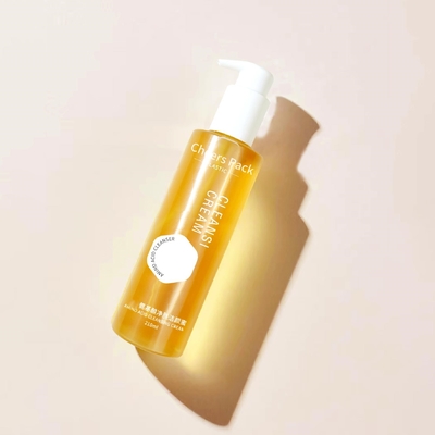 Embalaje de aceite esencial para el cuerpo Botella de 150 ml 210 ml de champú de plástico claro personalizado Loción para el cabello Botella de bomba de aceite