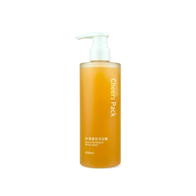 Moda de lujo 400ml embalaje de botella PET ovalada personalizada para aceite de desmaquillaje