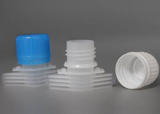 Casquillos plásticos del canalón del moldeo a presión PE en la talla 16mm para el bolso del licor