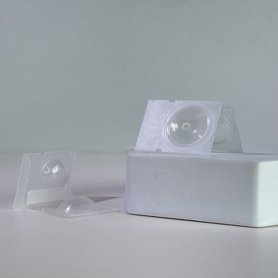 Vasos de plástico PP desechables de 0.2 g de capacidad con tapa de papel de aluminio