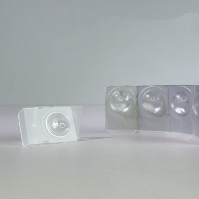 Vasos de plástico PP desechables de 0.2 g de capacidad con tapa de papel de aluminio