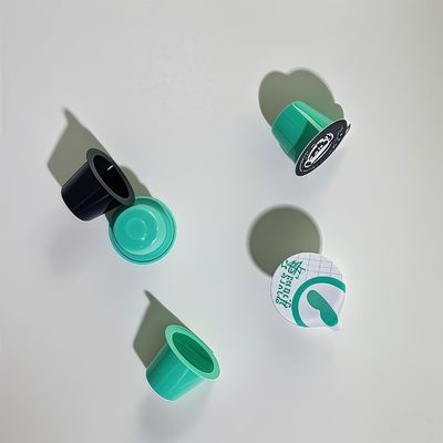 Vasos desechables de plástico PP de 10 ml con tapas de papel de aluminio