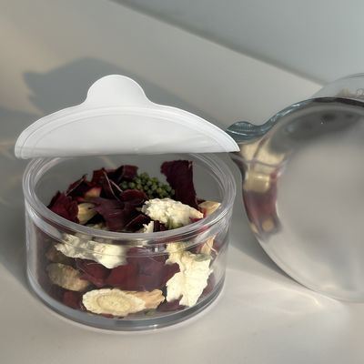 30 ml de taza de plástico PP/PS con tapa de papel de aluminio para envases de alimentos