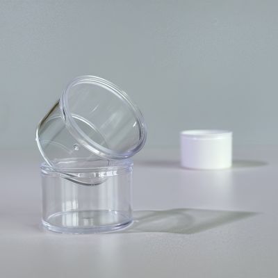 Vaso de plástico PP PS de 40 ml con tapa de papel de aluminio para envasado de alimentos