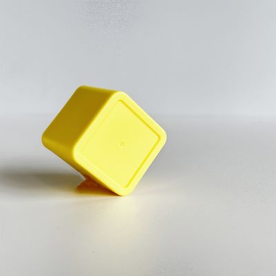 Custom Logo 45ml Square Disposable Plastic PP Cups with Aluminum Foil Lid for Food Packaging