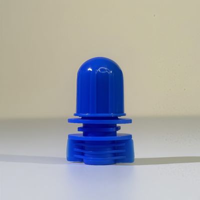 Tapa de boquilla portátil de plástico PE de grado alimenticio para cabeza de bala de 12 mm para envasado de productos cosméticos y champú, tapa de rosca para bolsas con boquilla