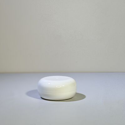 20ml 40ml Botes de crema cosmética redondos y planos de plástico para productos de crema y loción