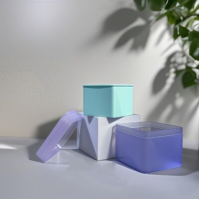 Pedido a granel de frascos de plástico para cuidado de la piel con forro de algodón de 100 hojas y forro de PP extraíble de grado alimenticio para marcas de cosméticos/OEM