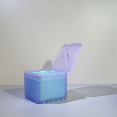 Pedido a granel de frascos de plástico para cuidado de la piel con forro de algodón de 100 hojas y forro de PP extraíble de grado alimenticio para marcas de cosméticos/OEM