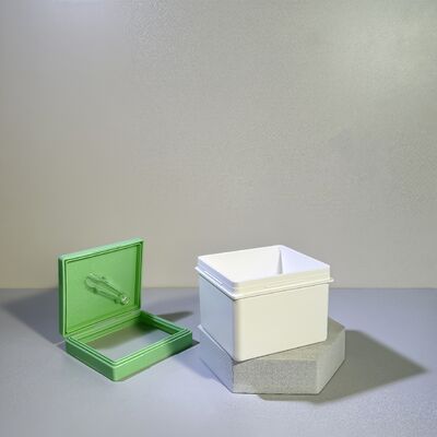 200 hojas de cuidado de la piel de algodón de calidad alimenticia envases de plástico para marcas de cosméticos OEM / a granel