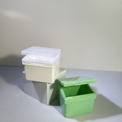 200 hojas de cuidado de la piel de algodón de calidad alimenticia envases de plástico para marcas de cosméticos OEM / a granel