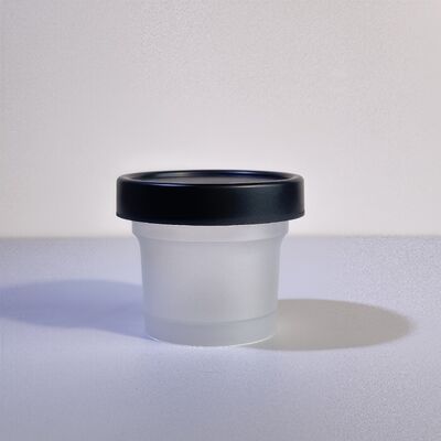 Grado alimenticio 50-120 ml Jar de plástico de PP Material base para mascotas para cosméticos Crema para el cuerpo Loción de bocadillo Caramelo Galletas de galletas Jelly Milk Almacenamiento