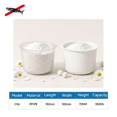 Cuenco de mezcla de belleza de tres piezas Conjunto de herramientas empaquetado de forma independiente Máscara facial Cuenco de mezcla de palillo Cuchara