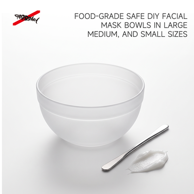 C36 Bol para mezclar mascarillas de PP de grado alimenticio de 185 ml | Uso en salones de belleza | Ideal para mezclar polvo de mascarilla y pasta de belleza para salones de belleza y cuidado de la piel casero. Diseño robusto de fondo plano antideslizante. Compra al por mayor ahora.