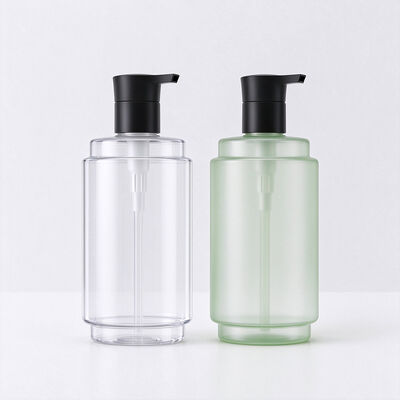 470ml PET Lotion Pump Bottle | 28 Thread Custom Cosmetic Packaging | Food-grade recyclable PET, leak-proof, custom color & logo for shampoo, body wash and skincare bulk packaging