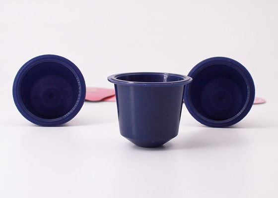 Mini cápsulas recargables vacías de Nespresso del envase de plástico para el café molido