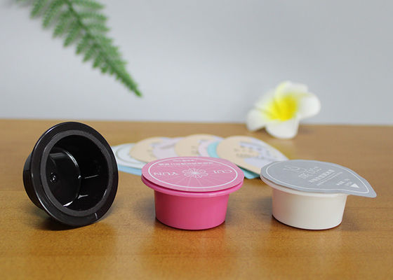 El SGS encapsula vainas plásticas 10ml del paquete de la receta las pequeñas para el embalaje de la tinta del cuidado de la cara