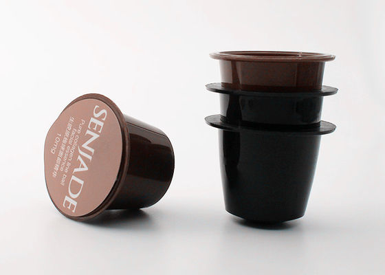 BPA liberan el tipo vacío cápsulas del vaso de metal de la vaina del café para Nespresso/el entusiasmo en la capacidad 7g