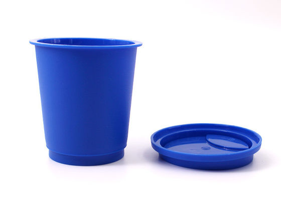 La vaina plástica del café de la categoría alimenticia de los PP del moldeo por inyección encapsula el tipo 30ml del vaso de metal
