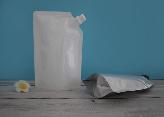 La aduana laminó se levanta bolsas de los alimentos para niños/bolsos reutilizables ziplockk del canalón de la bebida