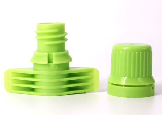 9.6mm tapa de boca de plástico puede producir PLA materiales de degradación de compost y materiales de sellado térmico a baja temperatura