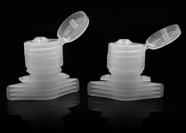 boca plástica del canalón del HDPE en 20/410 cápsula superior del tirón para el doypack del desinfectante